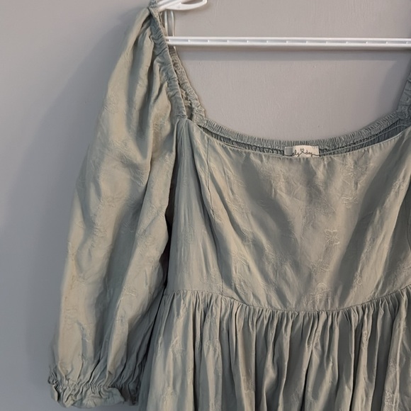 Lovely Day puff sleeve dress size Large - Picture 4 of 6